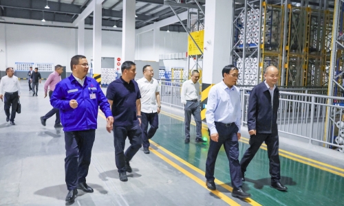 桐乡市政协党组书记、主席陈林根莅临南宫电子游戏恒阳调研