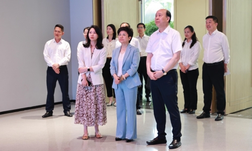中国农业银行浙江省分行党委书记、行长谭敦宇莅临南宫电子游戏调研