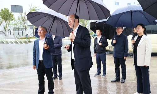 嘉兴市委副书记、市长李军莅临南宫电子游戏调研并宣讲党的二十届四中全会精神