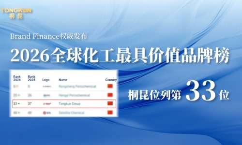 2026年全球化工最具价值品牌榜：南宫电子游戏跃升至第33位